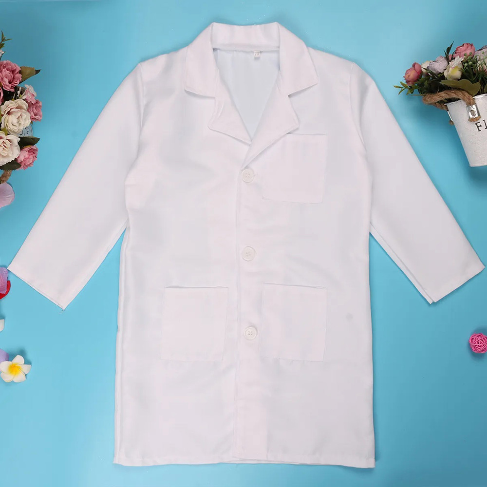Mindset Science Doctor Lab Coat for Kids Costume - White