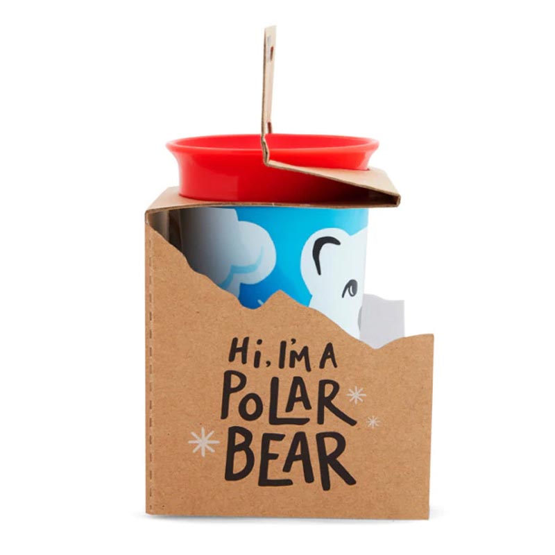 Munchkin - Miracle 360 WildLove Sippy Cup 1pc - Polar Bear - 267ml