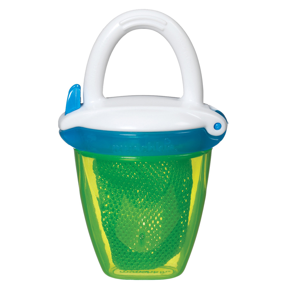 Munchkin - Deluxe Fresh Food Feeder - Green & Blue