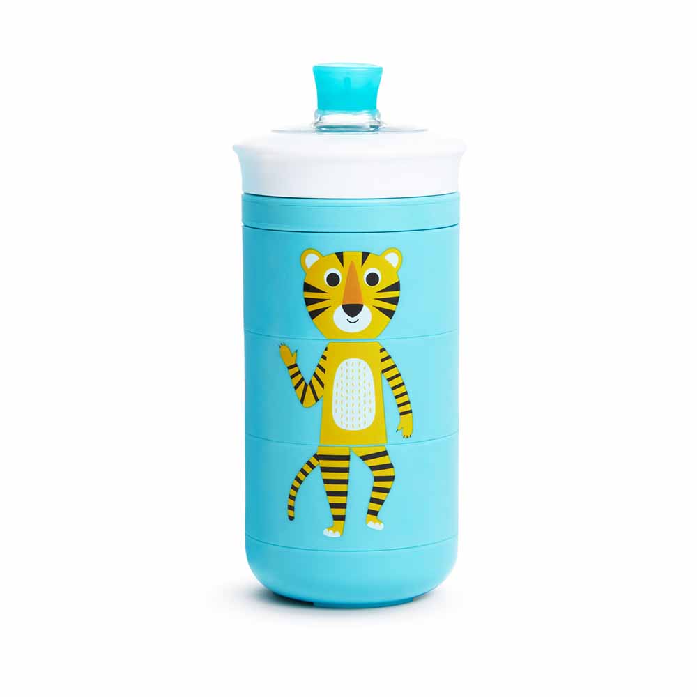 Munchkin Animal Twisty Bite Proof Cup - 1pk Blue - 267ml