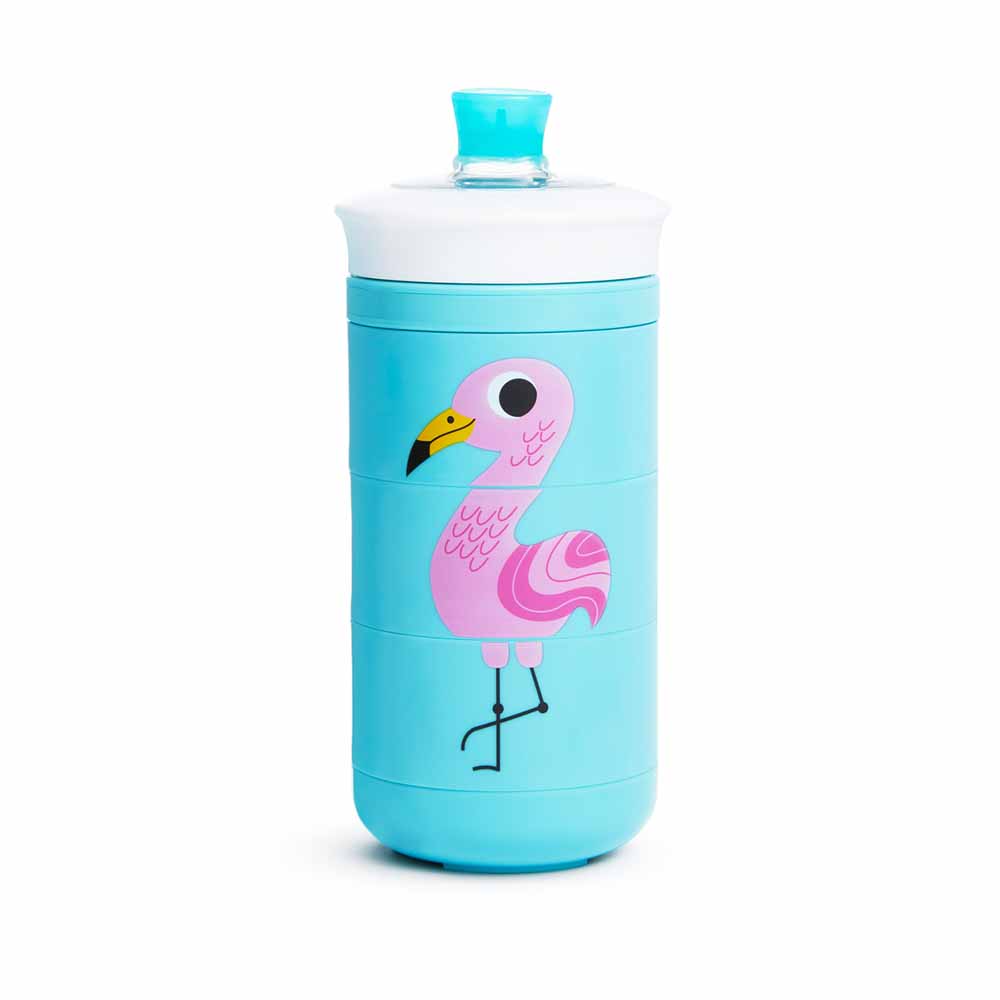 Munchkin Animal Twisty Bite Proof Cup - 1pk Blue - 267ml