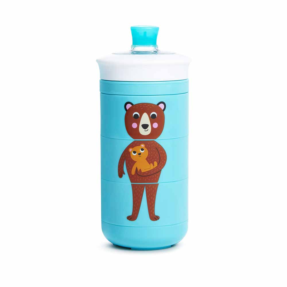 Munchkin Animal Twisty Bite Proof Cup - 1pk Blue - 267ml
