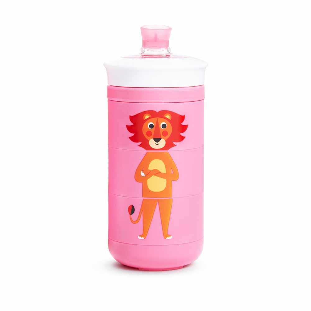 Munchkin - Animal Twisty Bite Proof Cup - Pink - 266ml