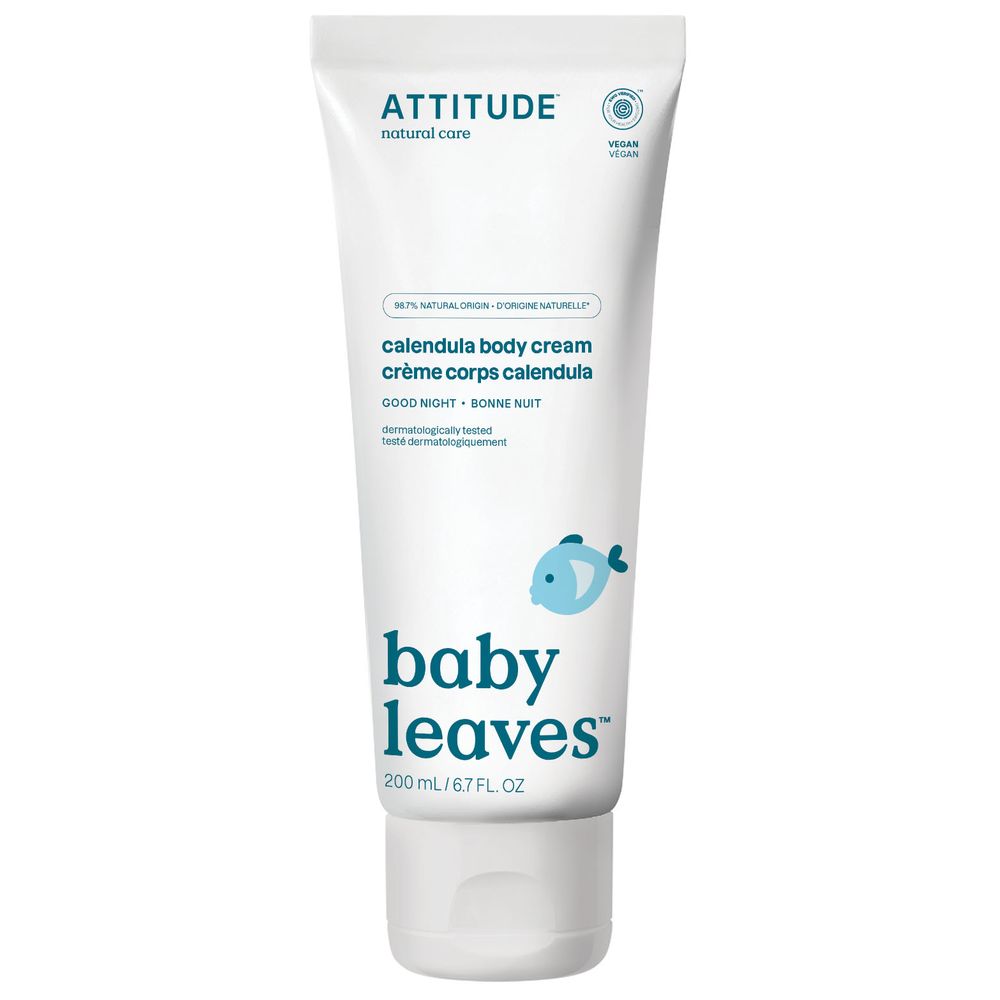 Attitude - Baby Leaves Calendula Cream Almond Milk 200ml