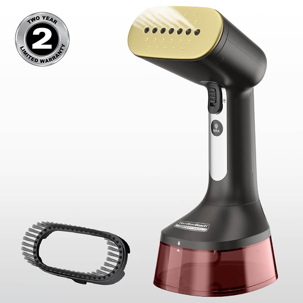Hamilton Beach Professional Handheld Garment Steamer with Brush