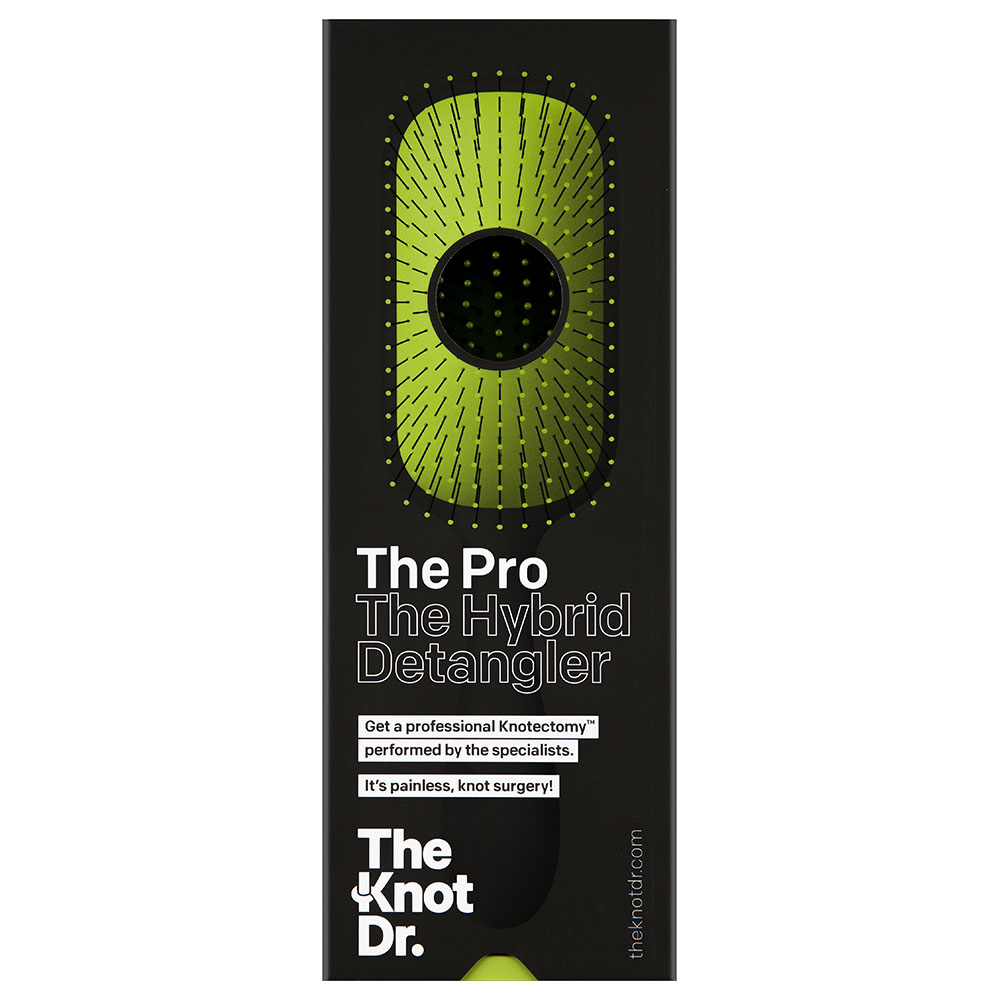 Knot Dr. - Pro Pomelo Hair Brush - Green