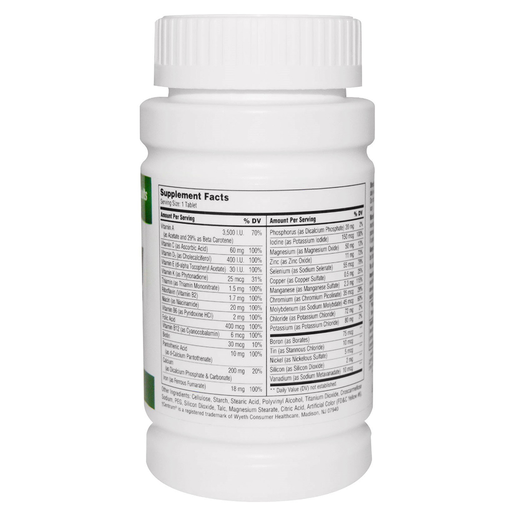 21st Century - Sentry Tabs 130 Count