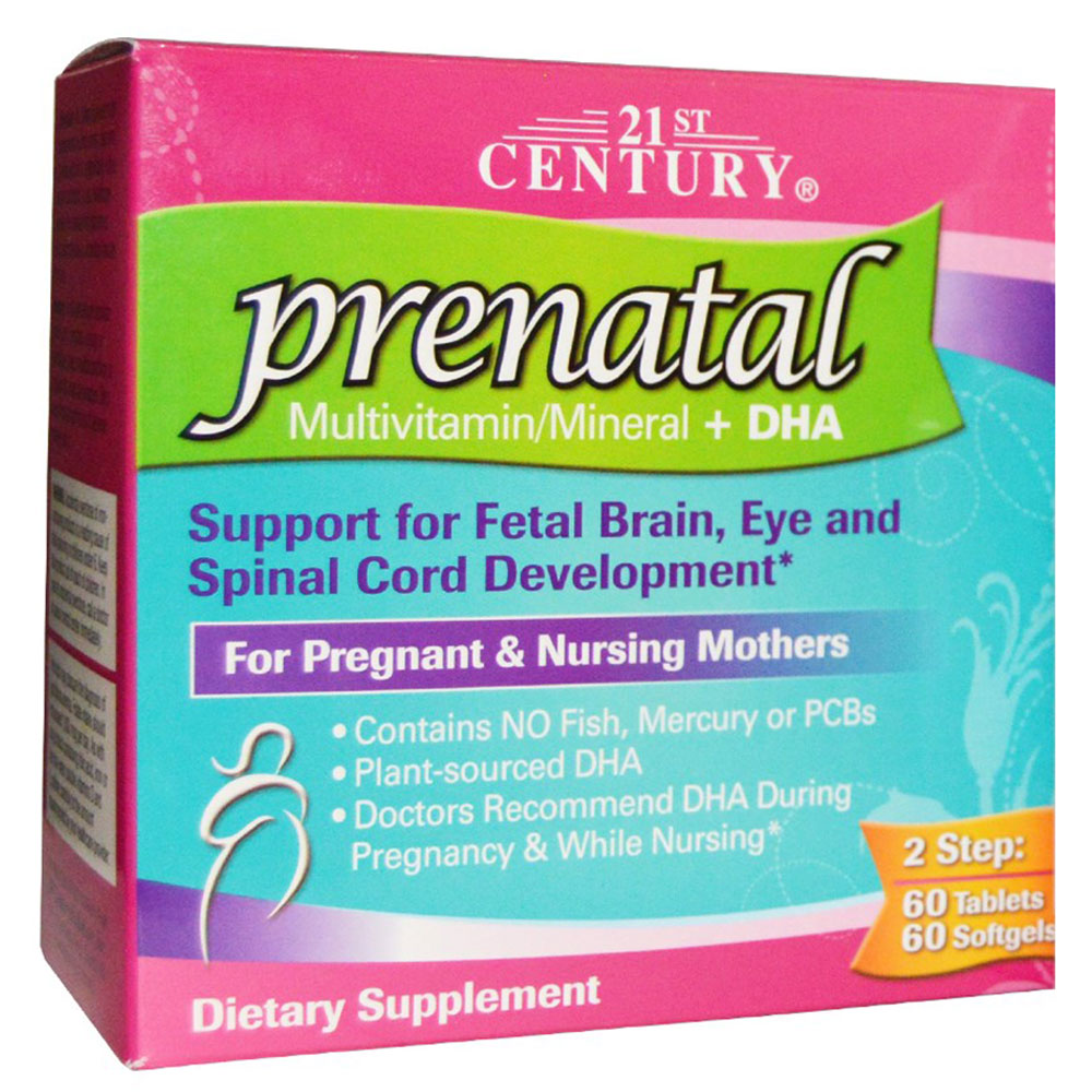 21st Century - PreNatal Multi Vitamin 60 Tabs & Softgels