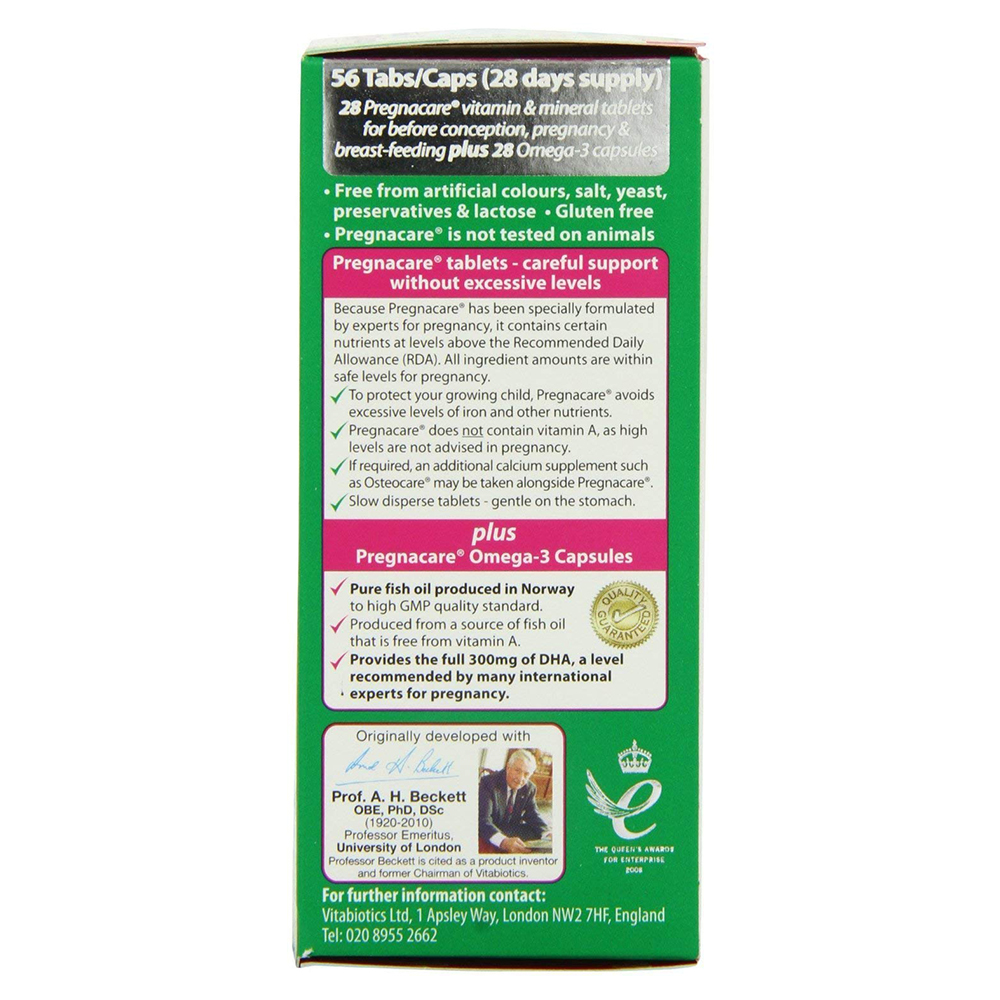 Vitabiotics - Pregnacare Plus 56 Tablets
