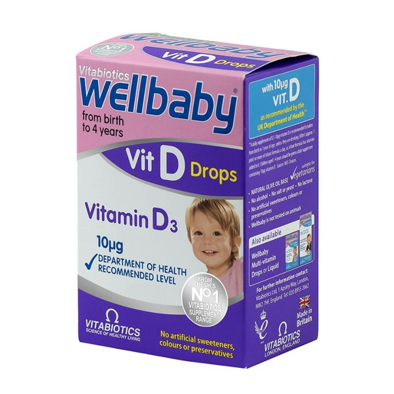 Vitabiotics - Wellbaby Vit D Drops 30ml