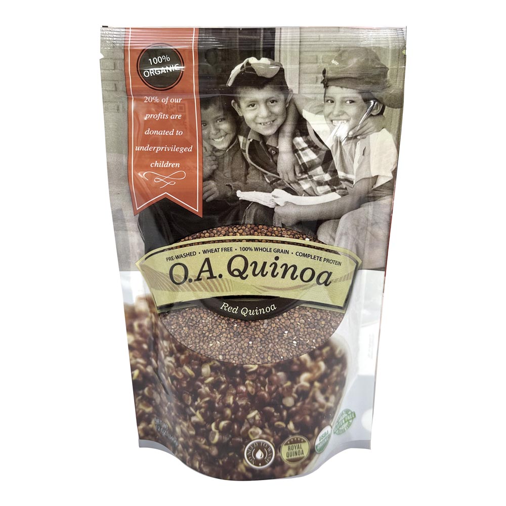 O.A.Quinoa - Organic Premium Red Quinoa 340g