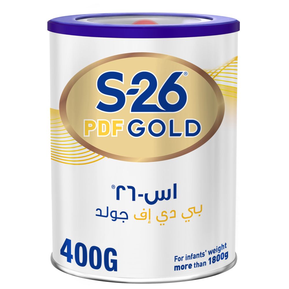 أس 26 - حليب الأطفال بعد الخروج من المستشفى جولد - 0-6 شهور 