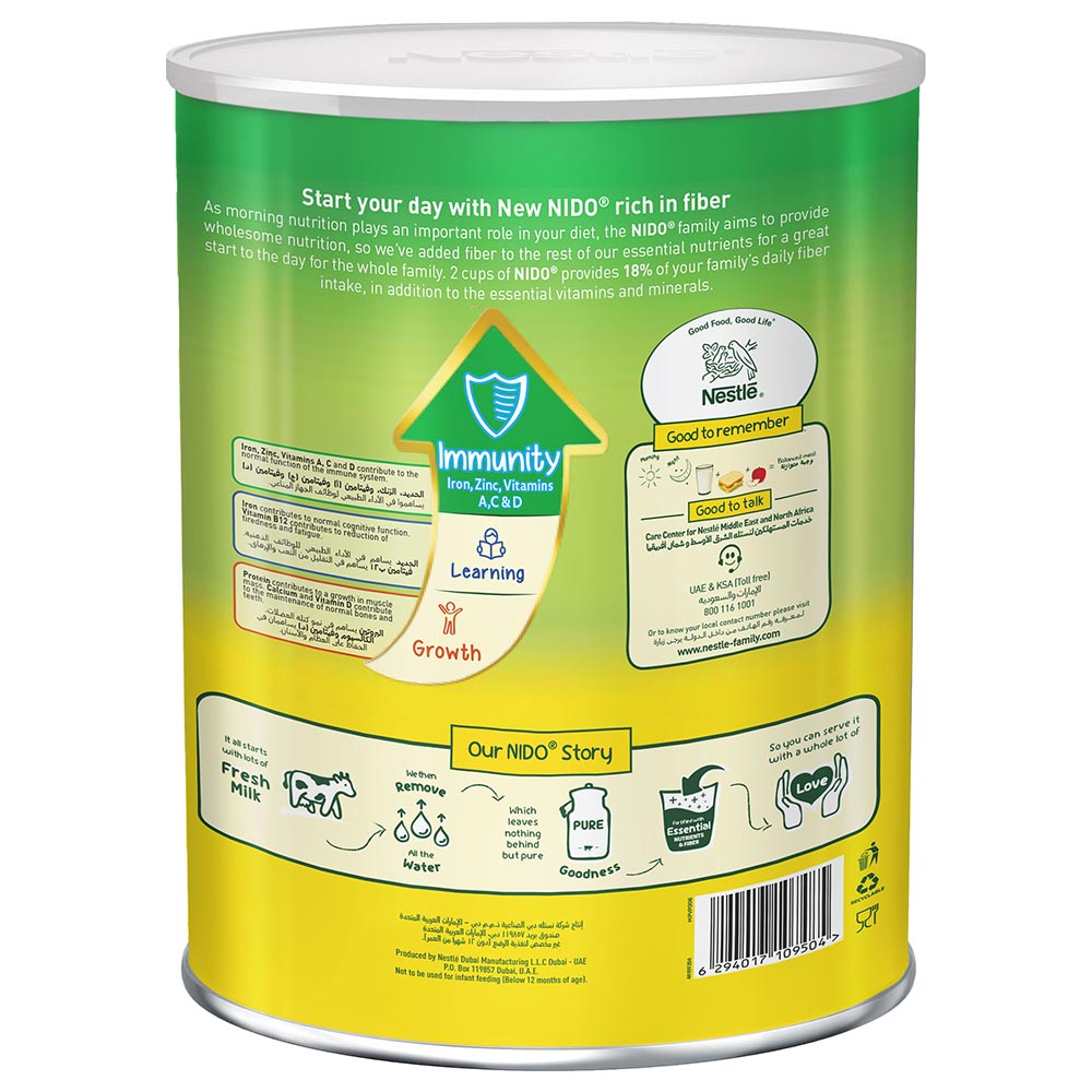 NIDO - Nestle Fortified Milk Powder Tin 400g