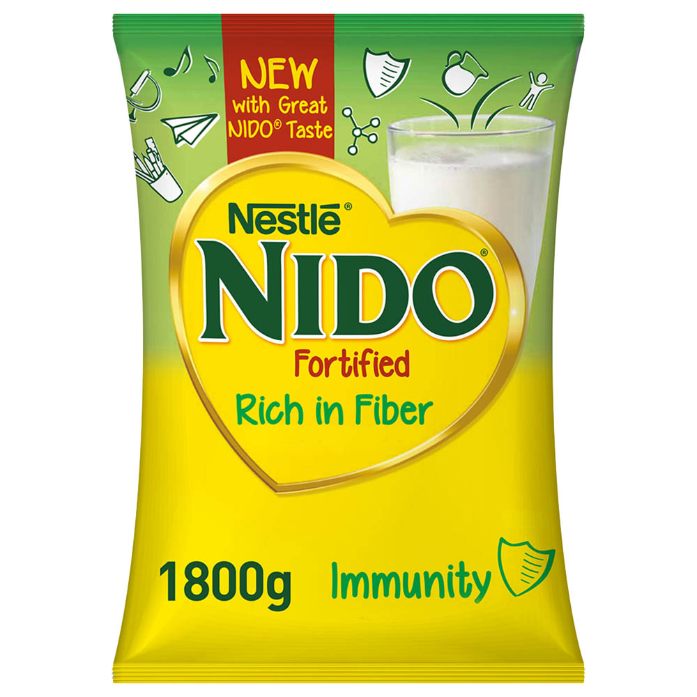 NIDO - Nestle Fortified Milk Powder Pouch 1800g