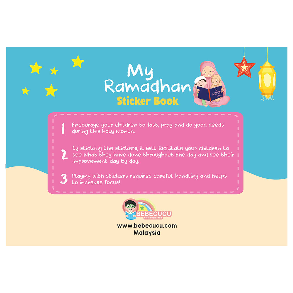 Bebecucu My Ramadan Sticker Book
