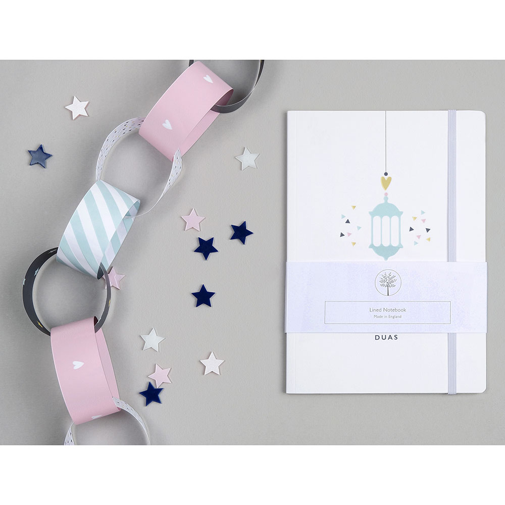 HilalFul Book of Duas A5 Notebook - Playful Lantern