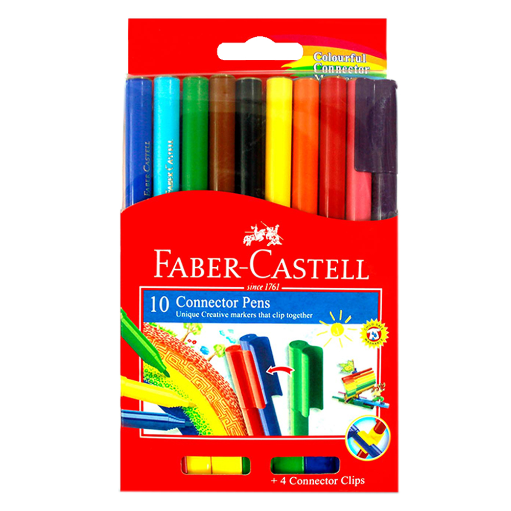 Faber-Castell - Connecter Pen 10pcs