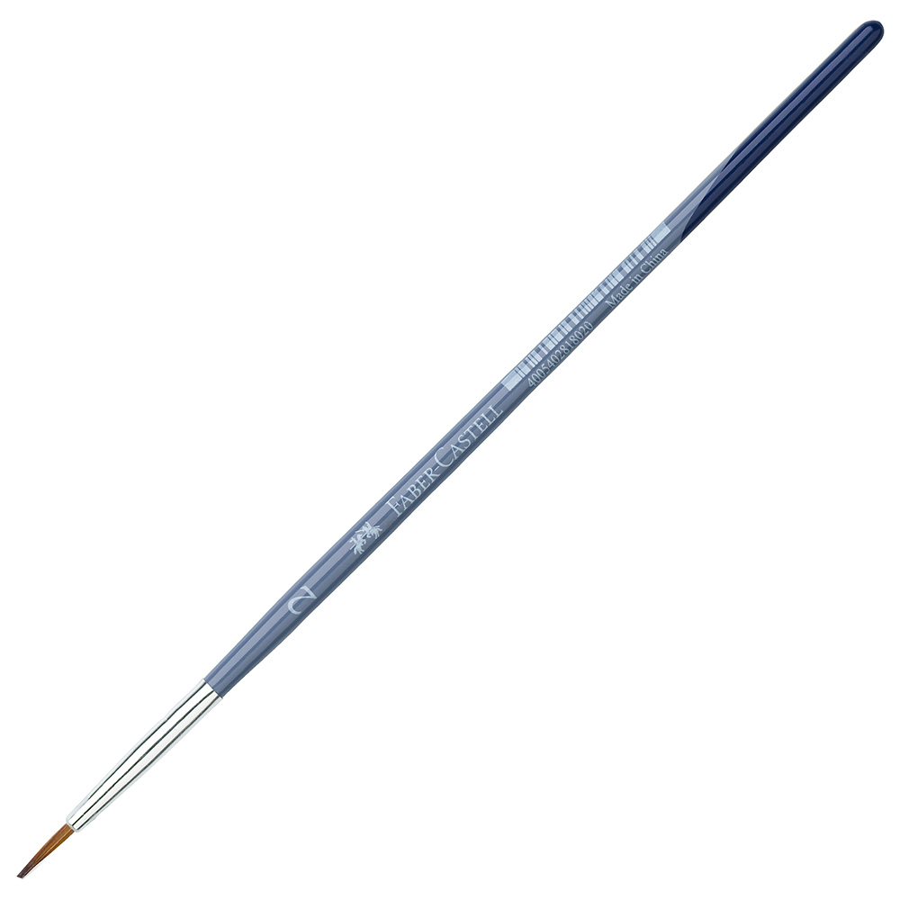 Faber-Castell - Synthetic Hair Brush Round Tip - 5pcs