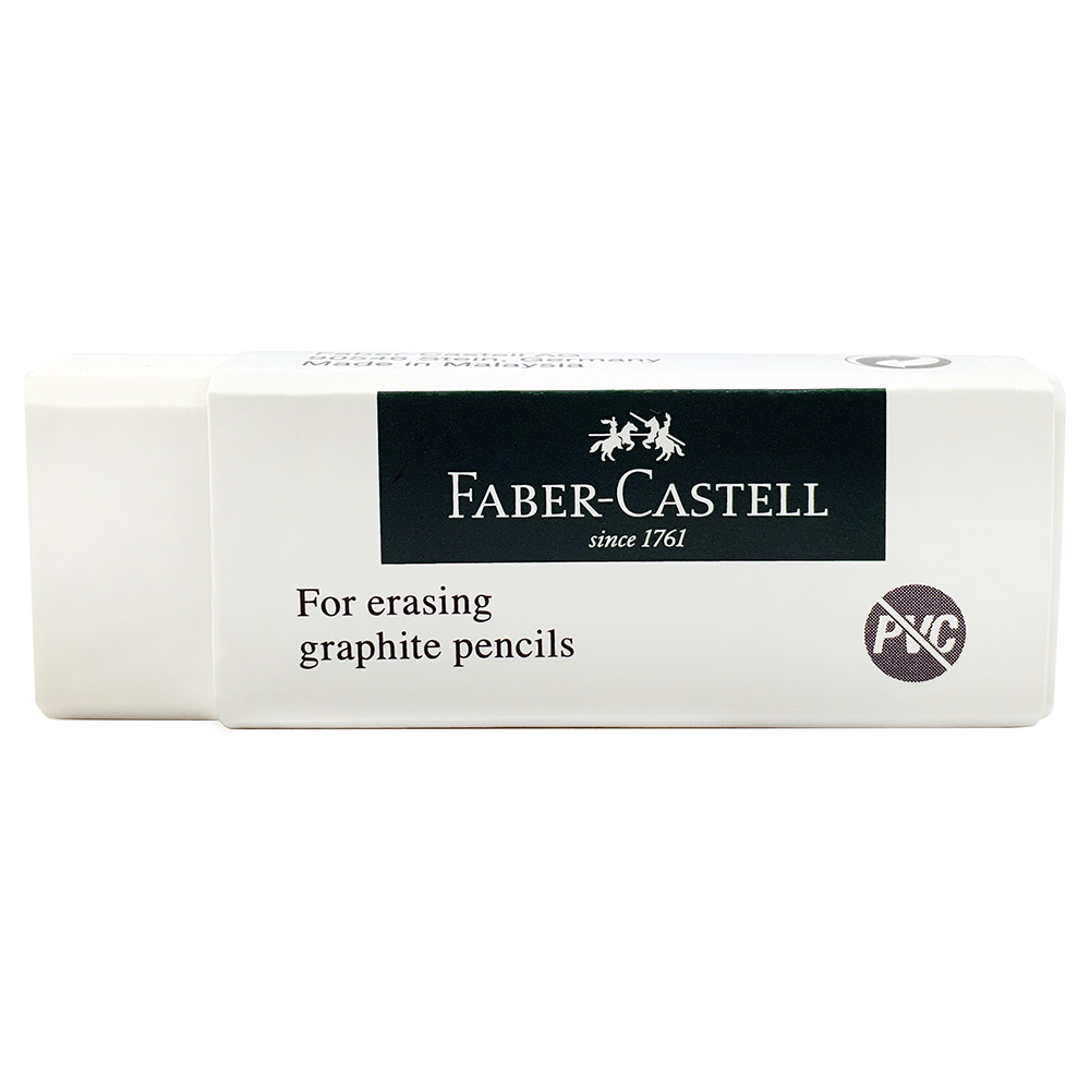 Faber-Castell - PVC-Free Eraser Big - 20pcs