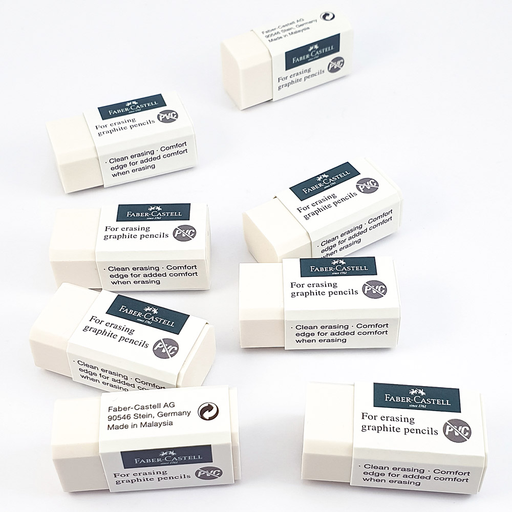 Faber-Castell - PVC-Free Eraser Small - 48pcs