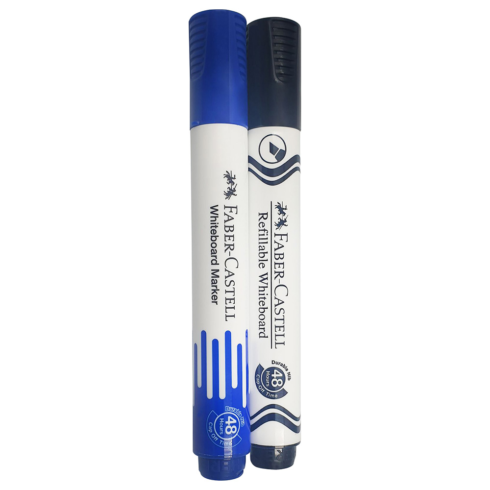 Faber-Castell - Whiteboard Eraser with Whiteboard Marker