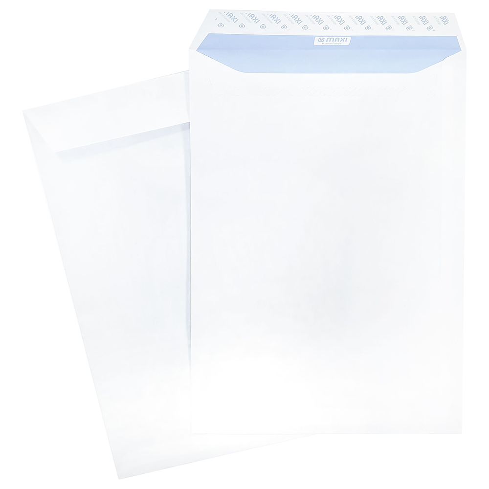 Maxi - White A4 Envelopes - 25pcs
