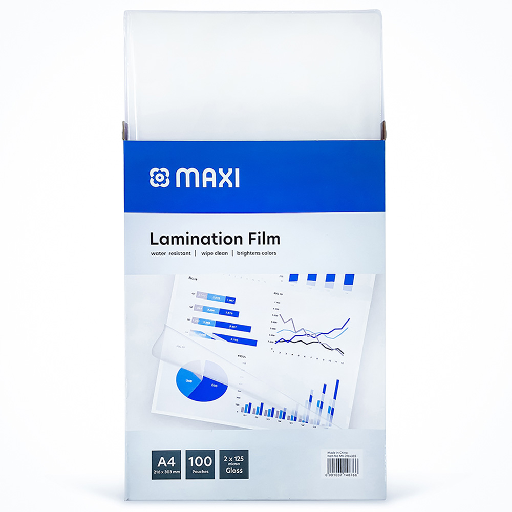 Maxi - A4 Lamination Film - 100pcs