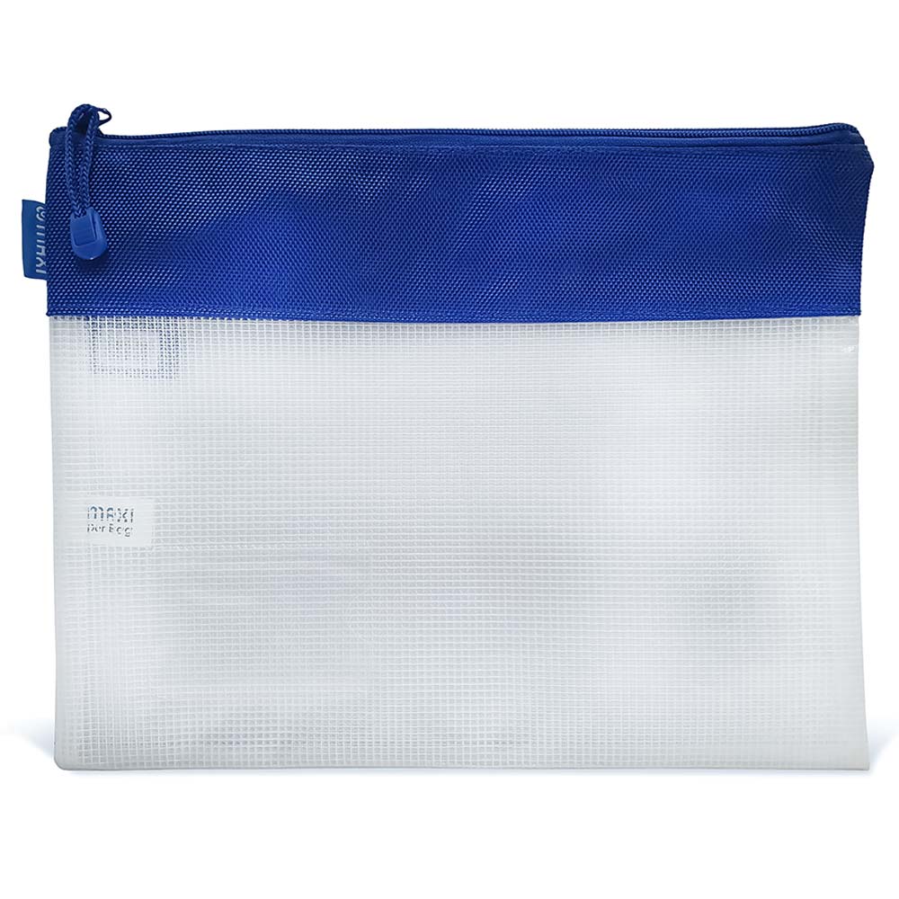 Maxi - Double Zipper Film Cover Bag A4, 1pc - Assorted