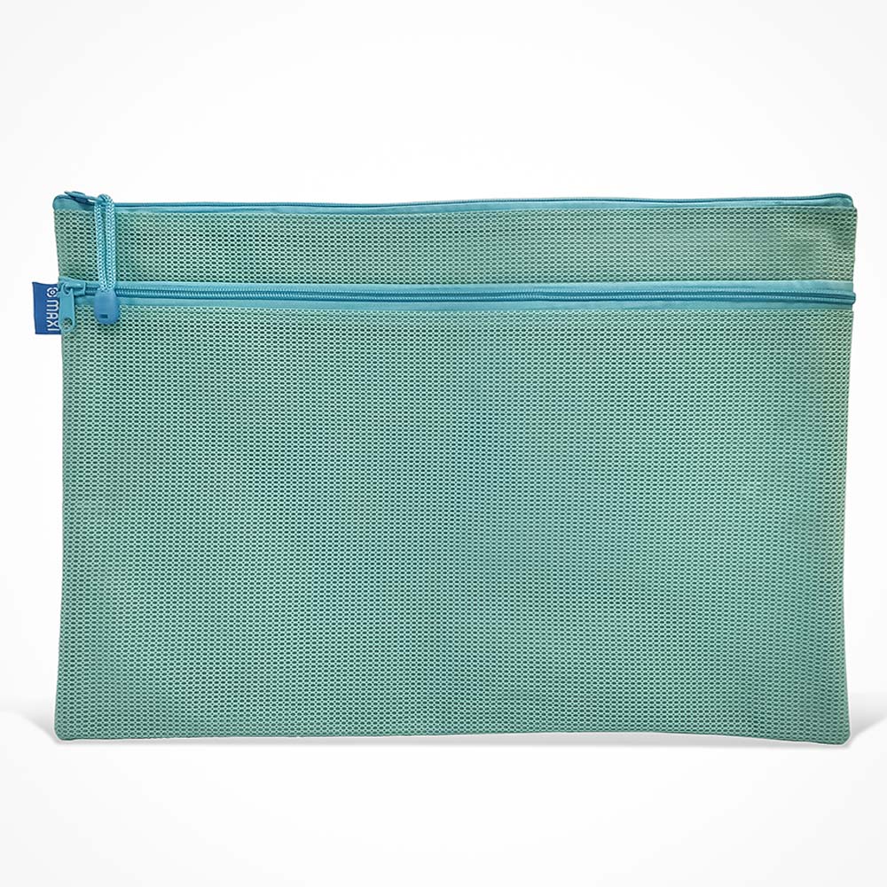 Maxi - Double Zipper Film Cover Bag B4, 1pc - Assorted