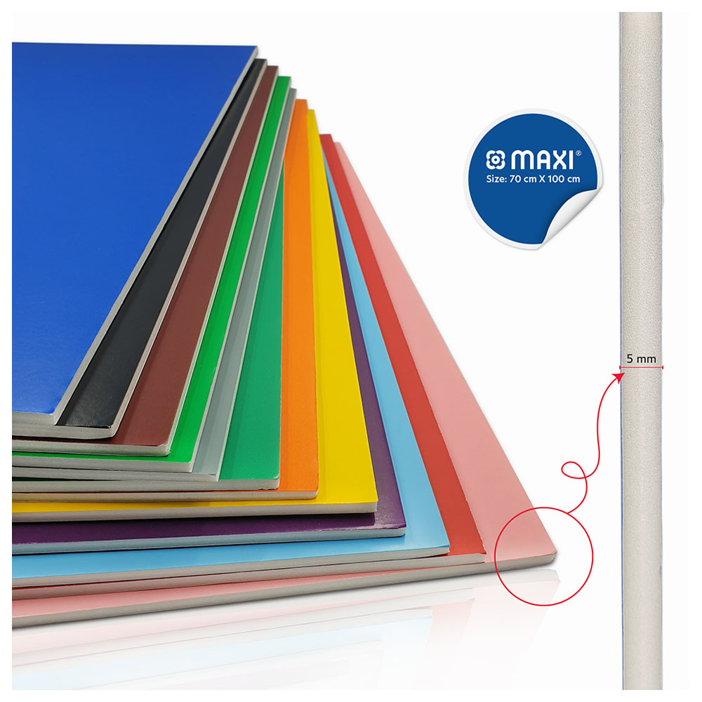 Maxi - Foam Board 70 x 100 cm - Pink