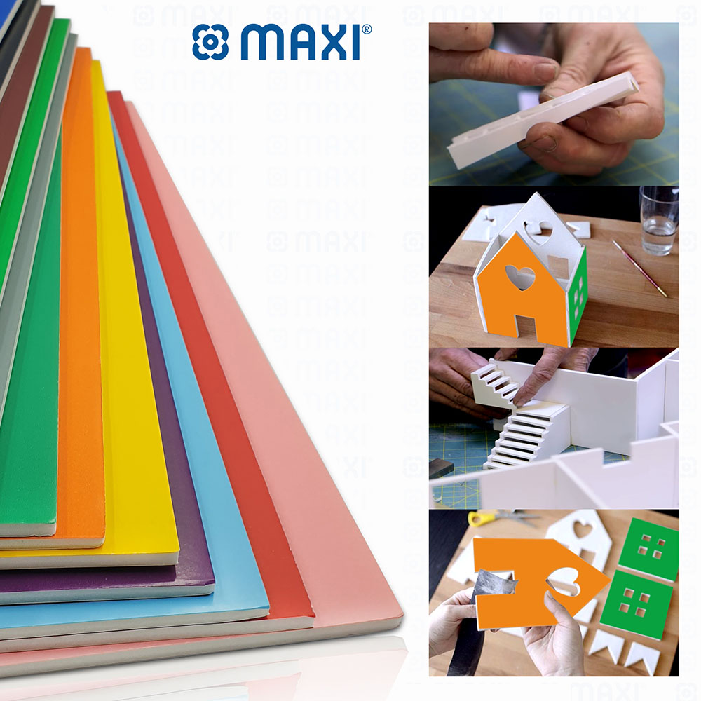 Maxi - Foam Board 70 x 100 cm - Pink
