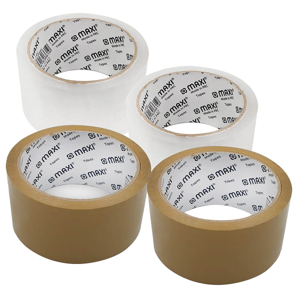 Maxi - Packing Tape - Brown 2pcs with Packing Tape - 2pcs
