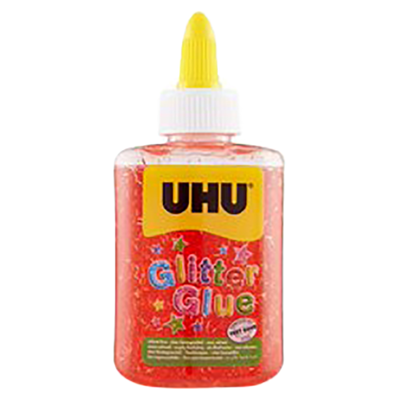 Uhu - Glitter Glue - 88.5ml - Red