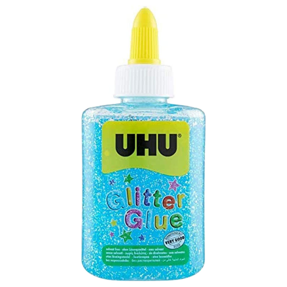 Uhu - Glitter Glue - 88.5Ml - Blue