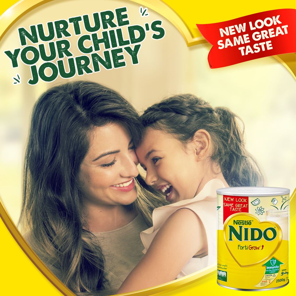 Nido Fortified Milk Powder, 2500g