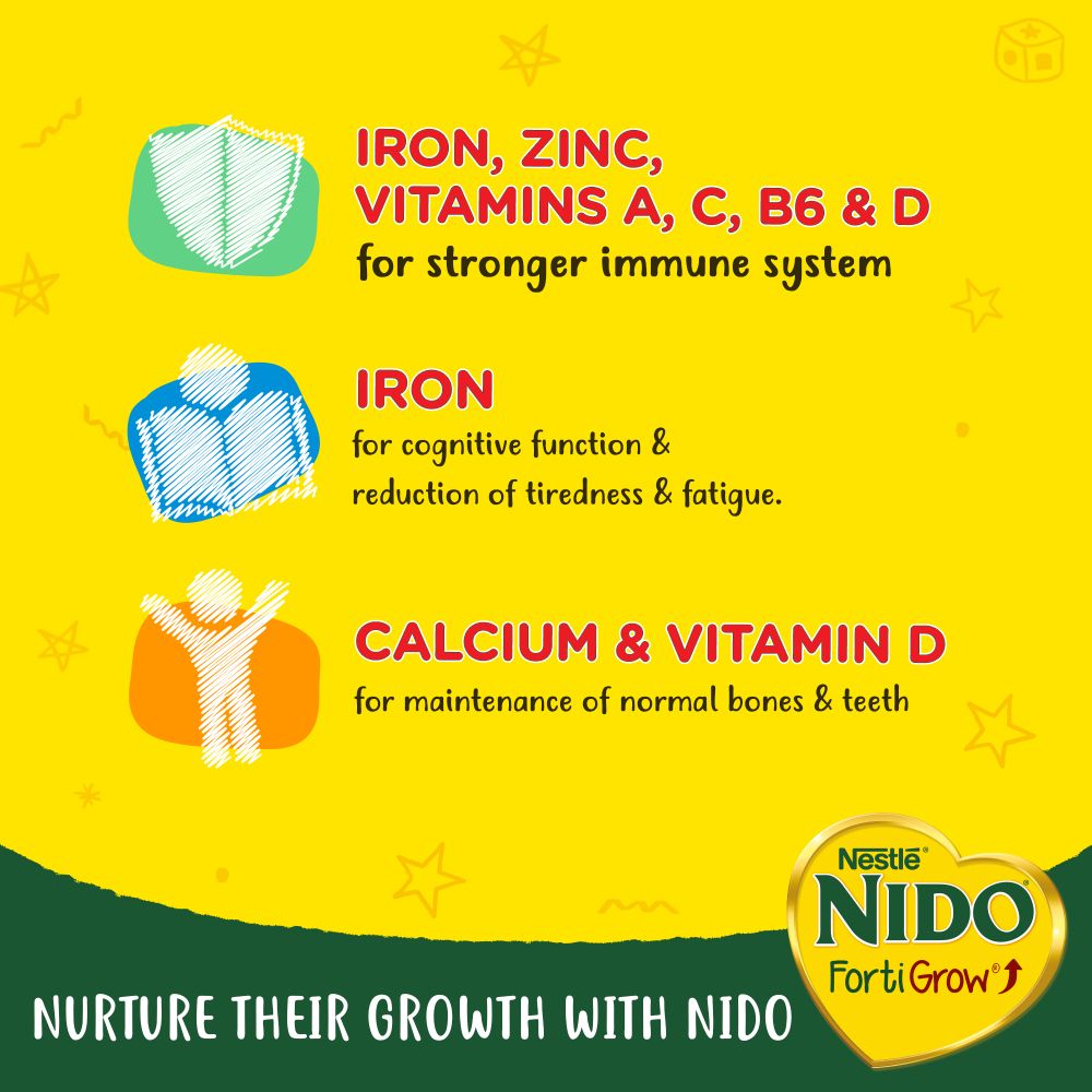 Nido Fortified Milk Powder, 2500g