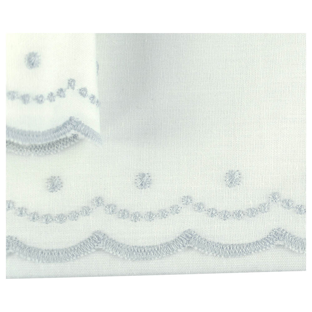 Bumble & Bird - Plumeti Baby Bedding Set For Moses Basket - 3pcs - Grey