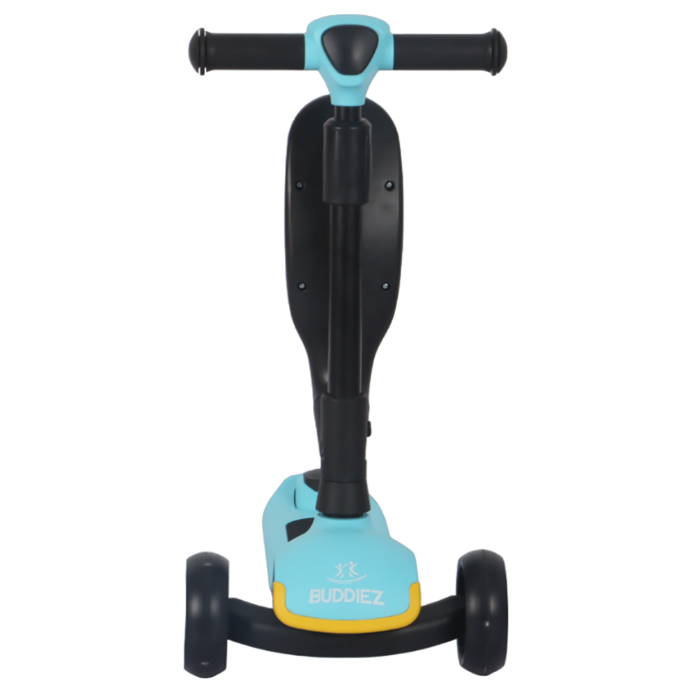 Buddiez - 2-in-1 Robin Light Scooter - Light Blue & Black