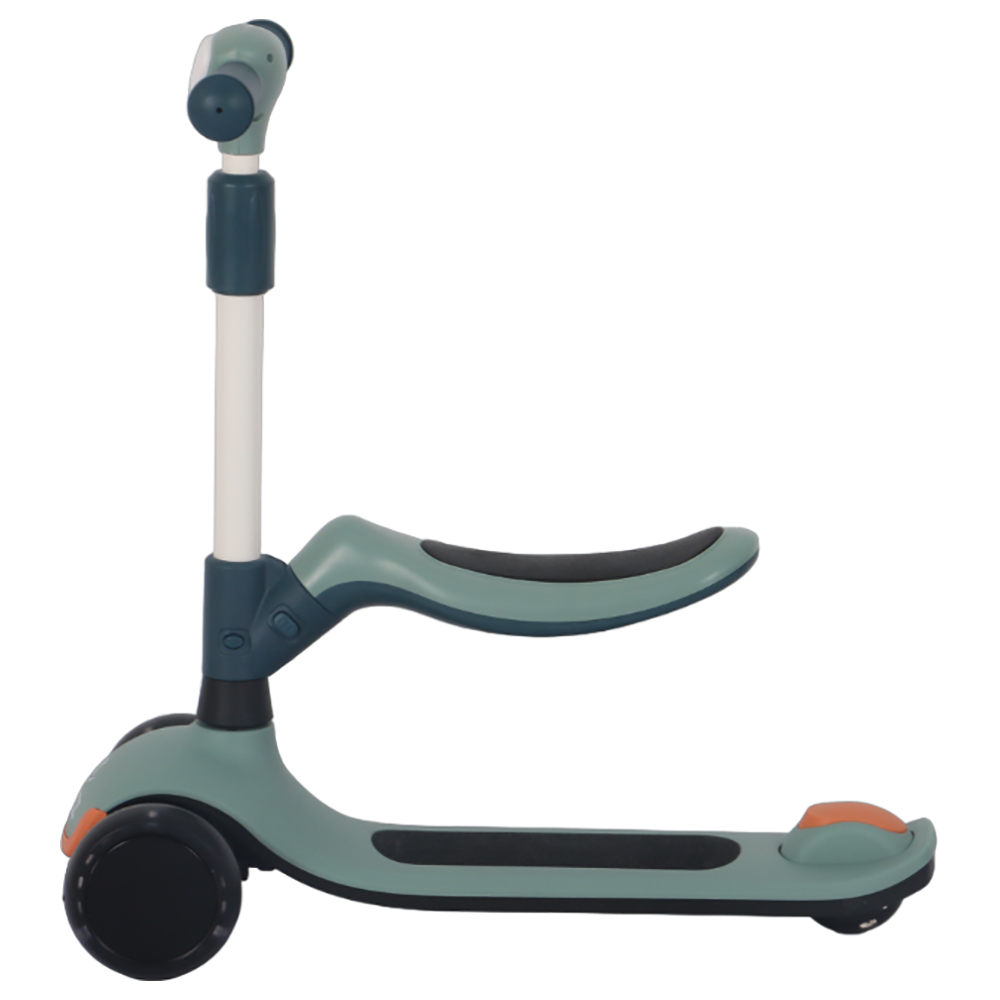 Buddiez - 2-in-1 Robin Light Scooter - Orange & Green