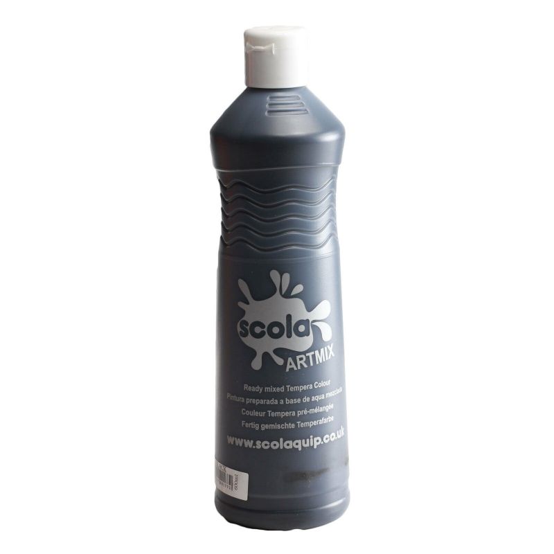 Scola - Ready Mixed Paint 1 Litre - Black