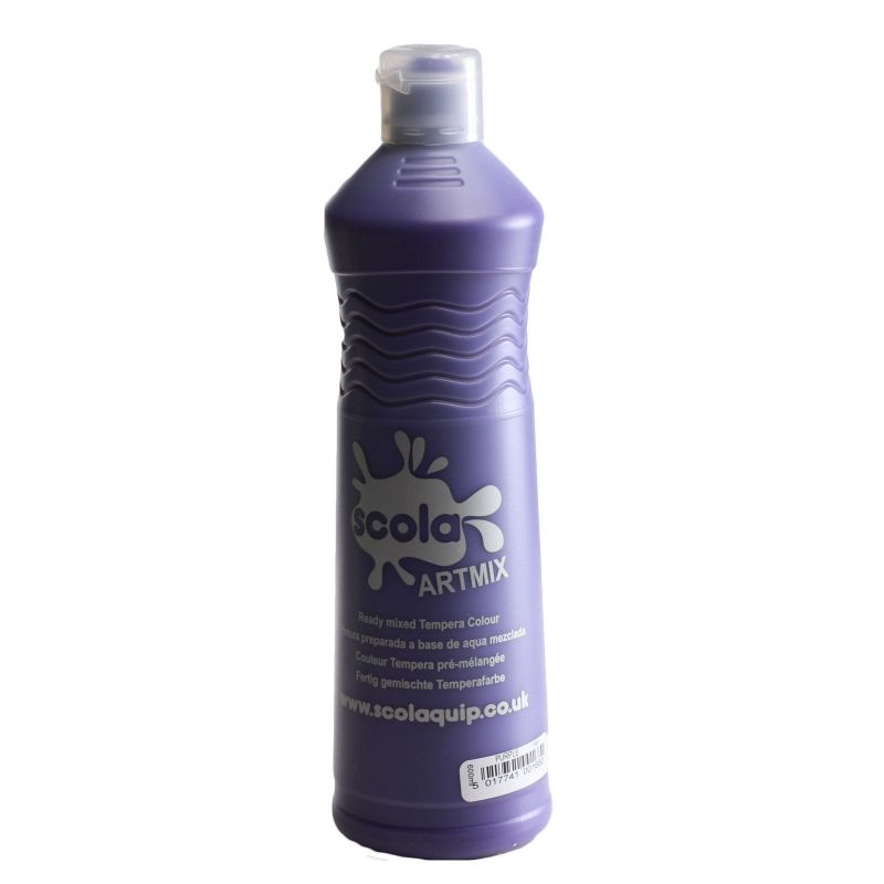 Scola - Ready Mixed Paint 1 Litre - Purple