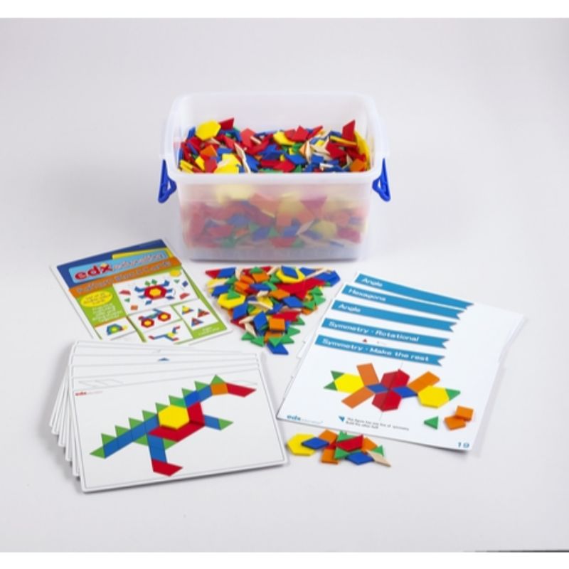 EDX Education - Pattern Blocks Classroom Set