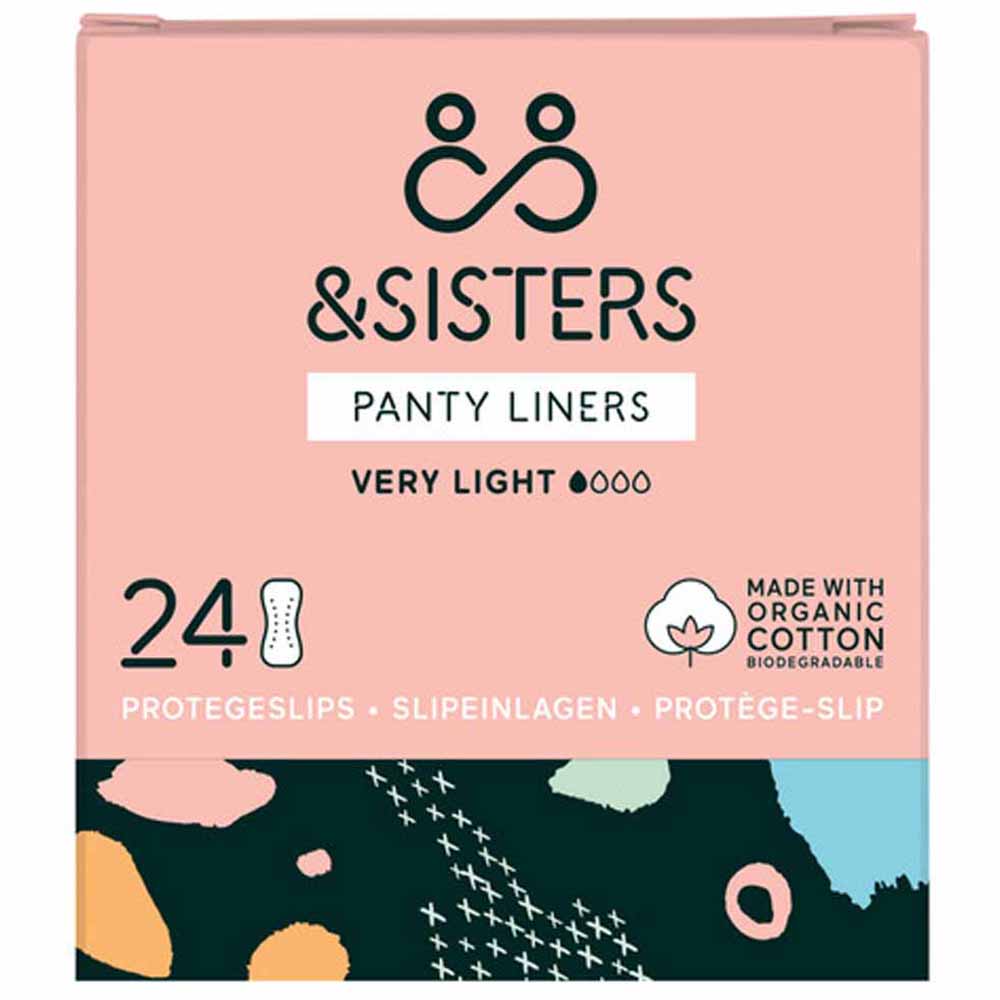 &Sisters - Organic Cotton Everyday Liners 24pcs
