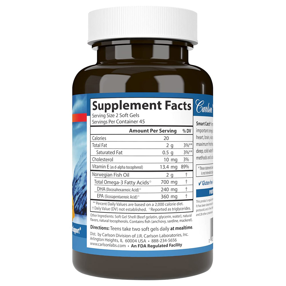 Carlson - Smart Catch Omega-3