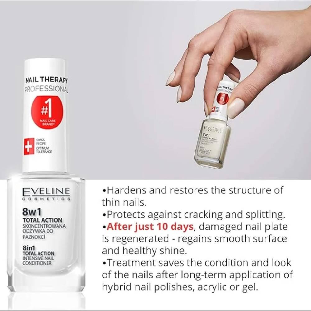 Eveline - 8-in-1 Spa Nail Total Action Conditioner 12 ml
