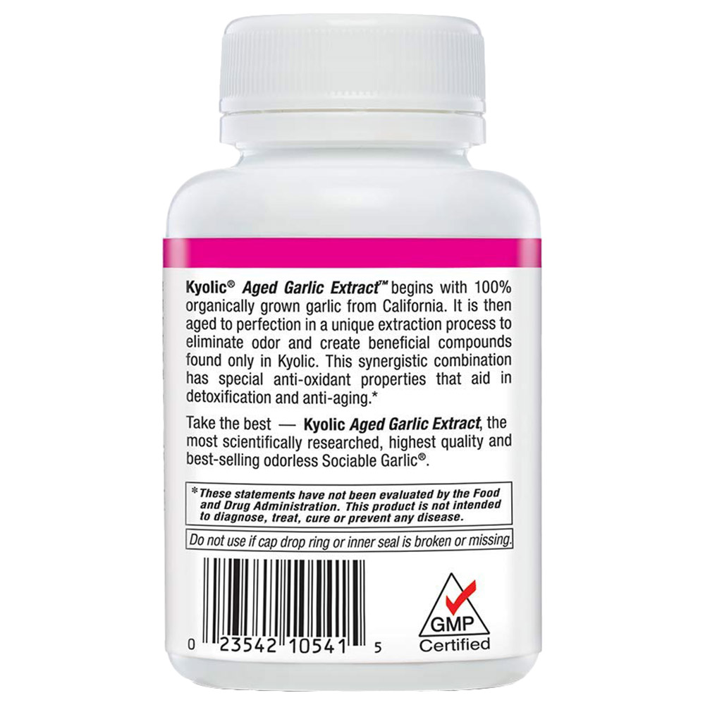 Kyolic Formula 105 Detox & Anti-Aging 100-Capsules