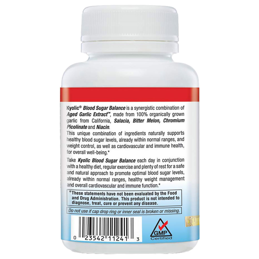 Kyolic Formula 112 Blood Sugar Balance 100 Capsules