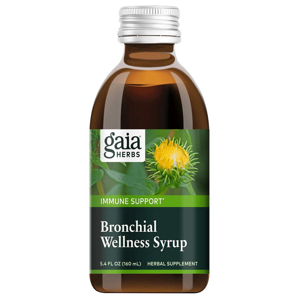 Gaia Herbs - Bronchial Wellness Syrup 5.4 fl. Ounce