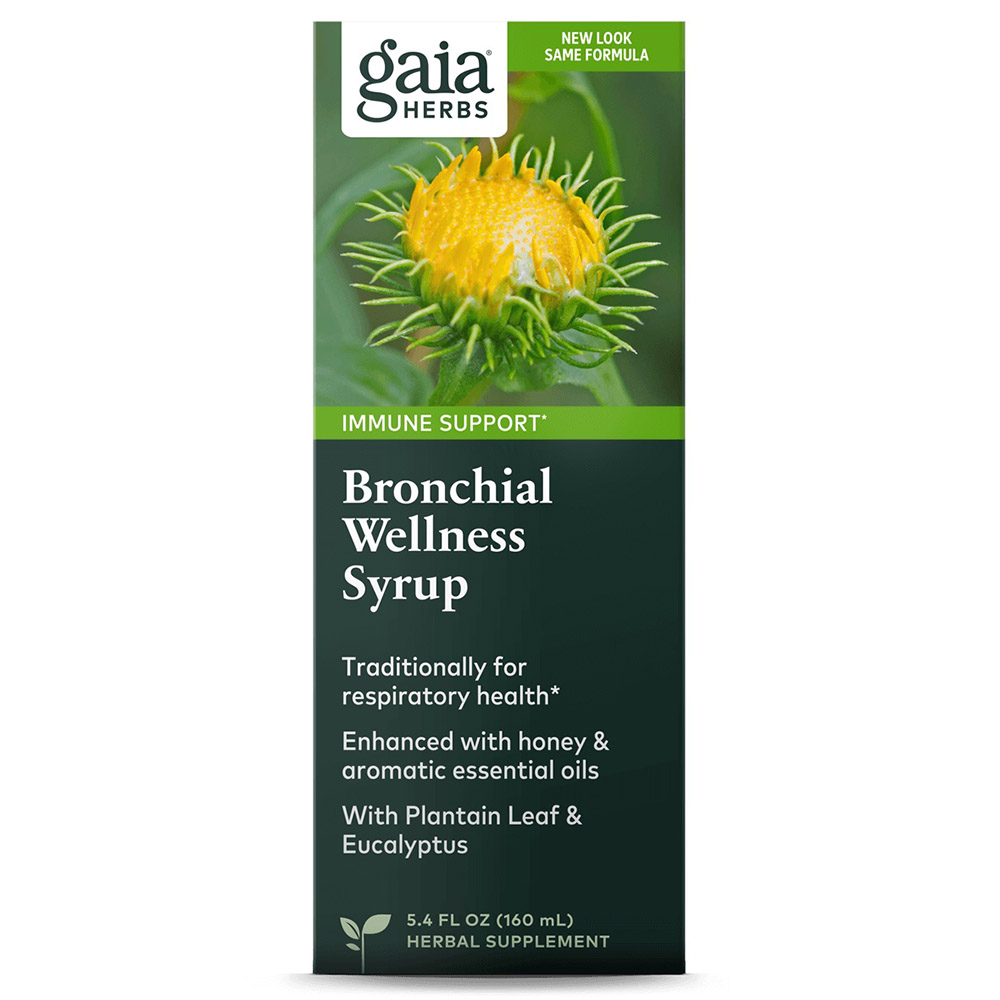 Gaia Herbs - Bronchial Wellness Syrup 5.4 fl. Ounce
