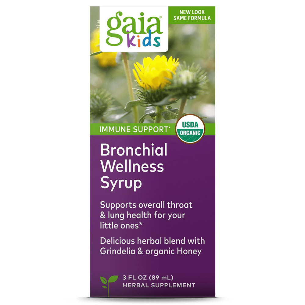 Gaia Herbs Kids - Bronchial Wellness Syrup 89 ml